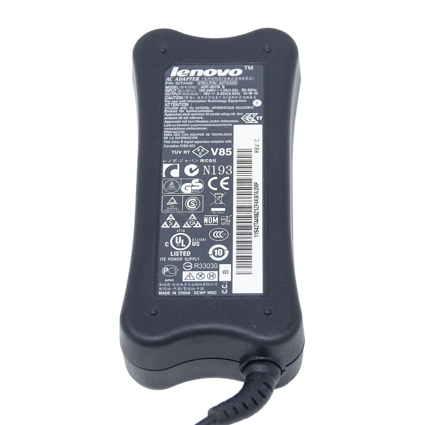 OEM Lenovo M82 M72E M92P Tiny Mini micro 19V 3.42A 65W AC Adapter Power supply