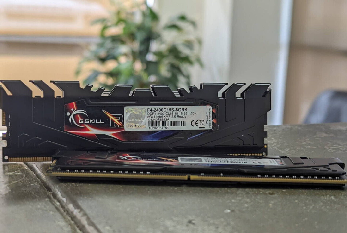 G.Skill Ripjaws 64GB DDR4 RAM 8GB x 8 2400 MHz XMP 2.0 CL15-15-15-35 1.20V
