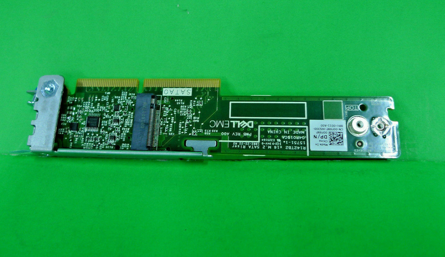 Dell C6420/C6525 x16 M.2 SATA Riser Card (0F9XF-OSTK)