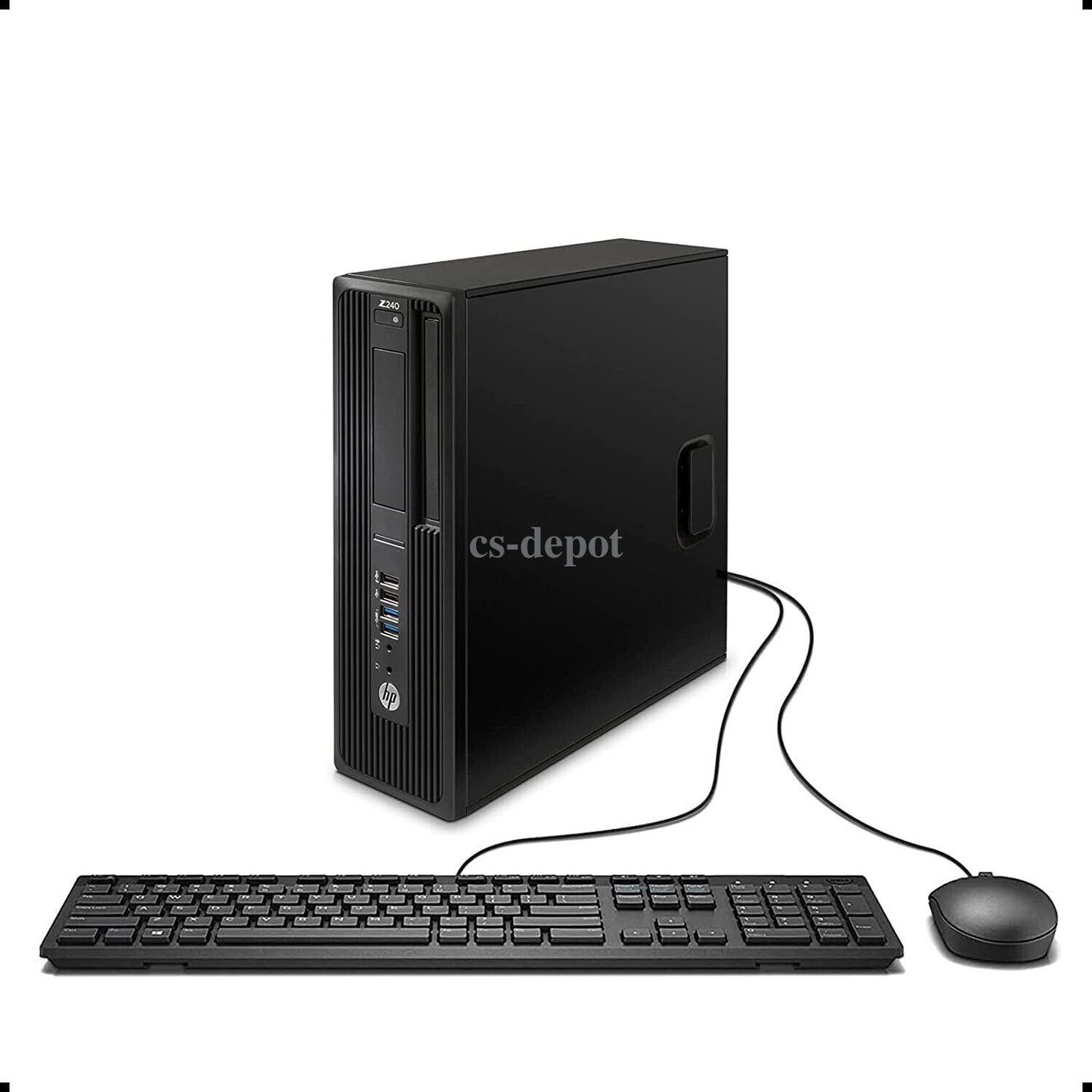 HP Z240 SFF i7-7700 16GB RAM 512GB SSD Windows 10 PRO + WIFI