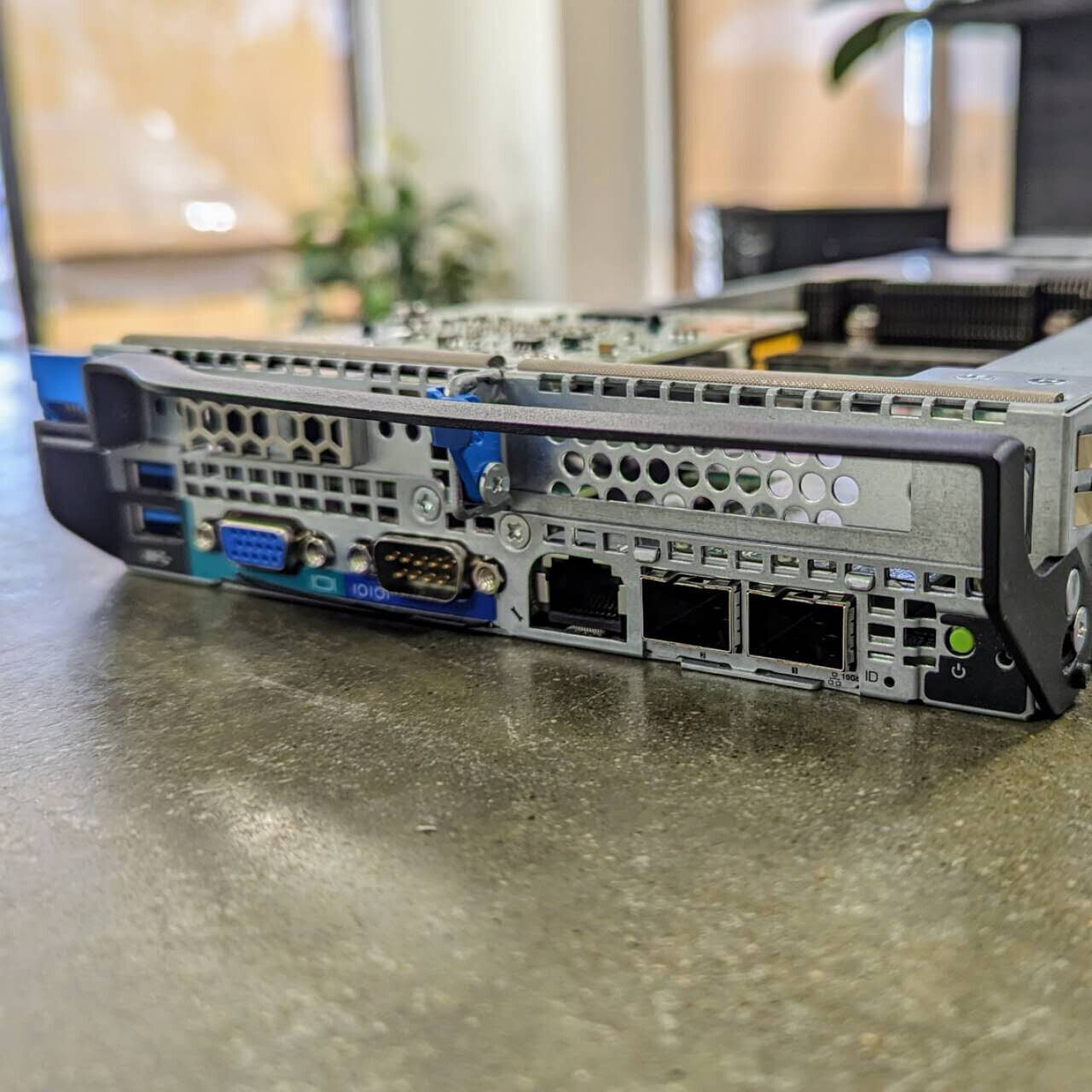 T41S-2U QuantaPlex LGA2011-3 NODE W/MOTHERBOARD 2x Heatsinks 10GE SFP NO/CPU/RAM