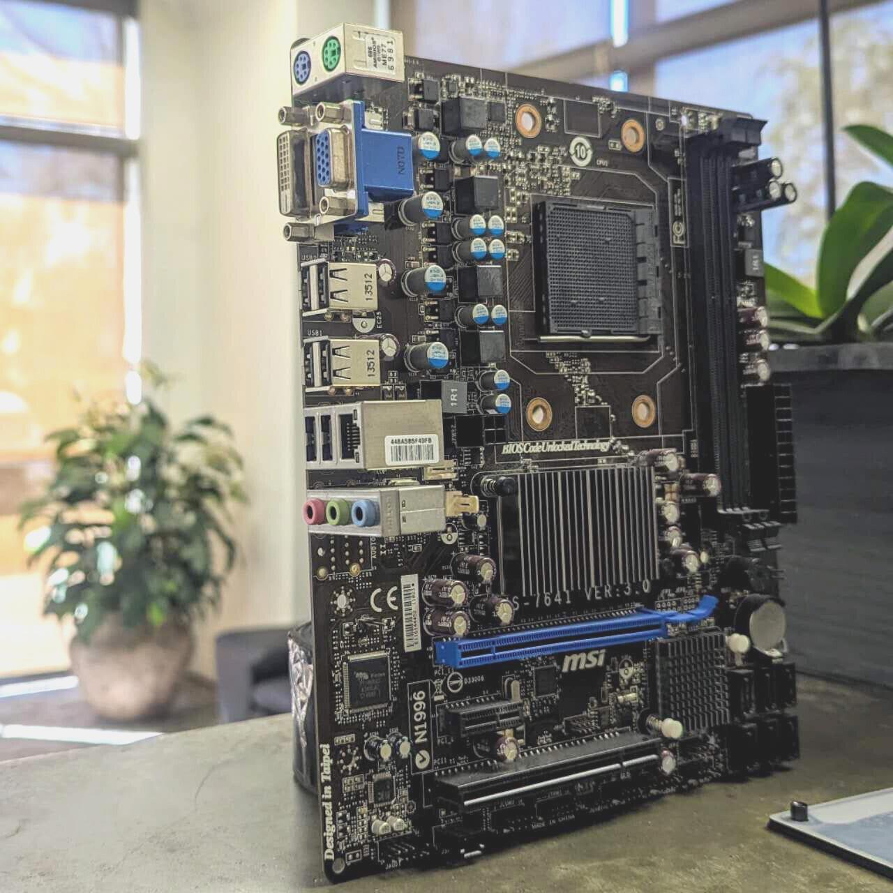 For ASRock B75M-GL Motherboard LGA1155 DDR3 VGA DVI USB3.0 PCIe 3.0 M-ATX Tested