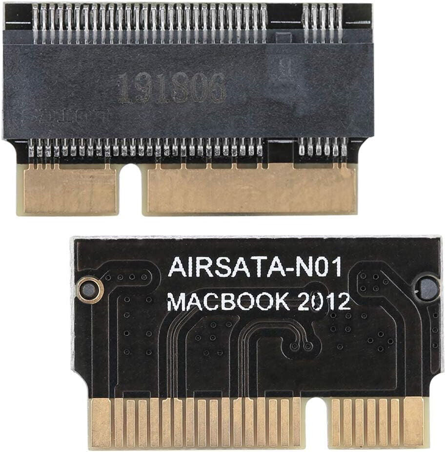 Lot of 5 SSD Riser Card, Airsata-N01 Adapter Card, for Macbook 2012 Computer