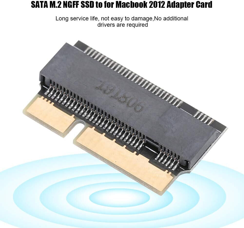 Lot of 5 SSD Riser Card, Airsata-N01 Adapter Card, for Macbook 2012 Computer