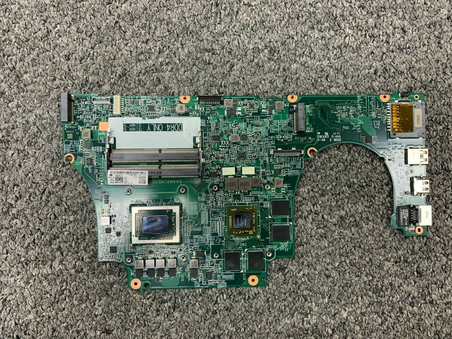 Dell Inspiron 15 5576 AMD FX-9830P 3.0GHz DDR4 Motherboard DAAM9CMBAD0 2TG9M