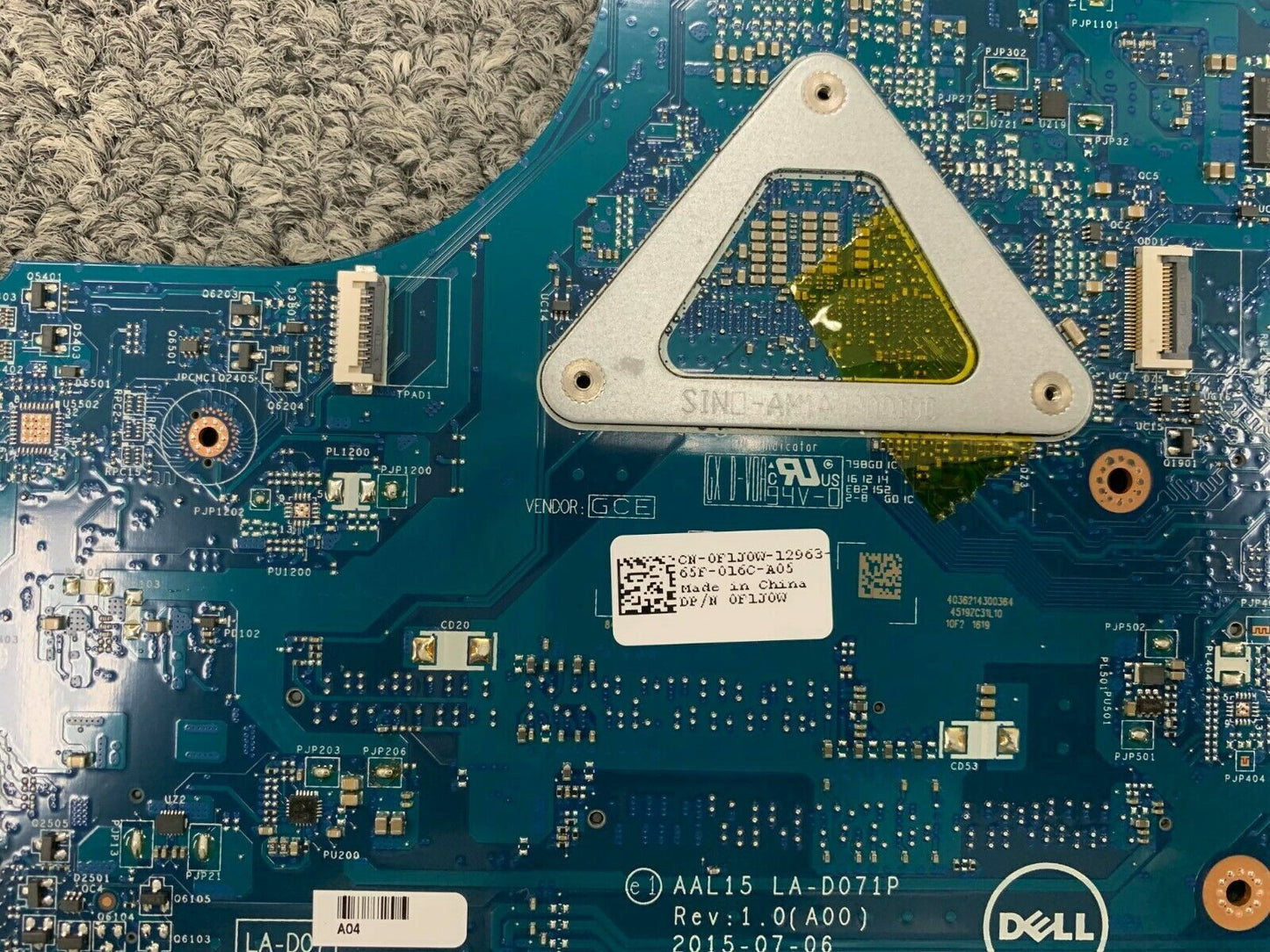 NEW Dell Inspiron 15 5559 17 5759 Motherboard Intel i7-6500u Radeon F1J0W PX6JH