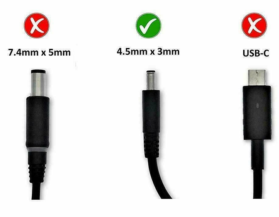 Genuine Dell XPS 13 L322X 9343 9350 Laptop Adapter 45W KXTTW 70VTC 0J2X9 0285K