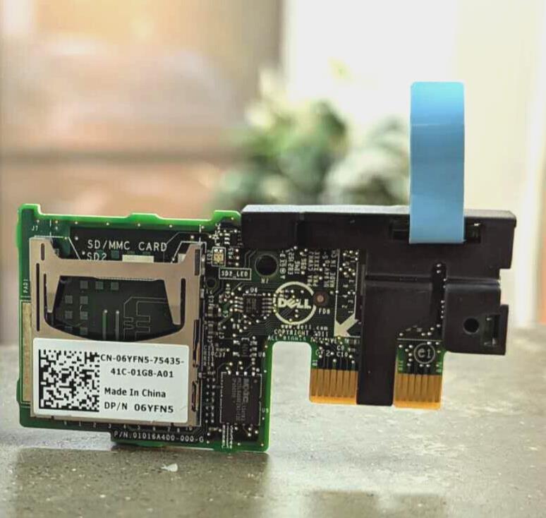 Dell PowerEdge Dual SD Card Reader Module DP/N 06YFN5 6YFN5