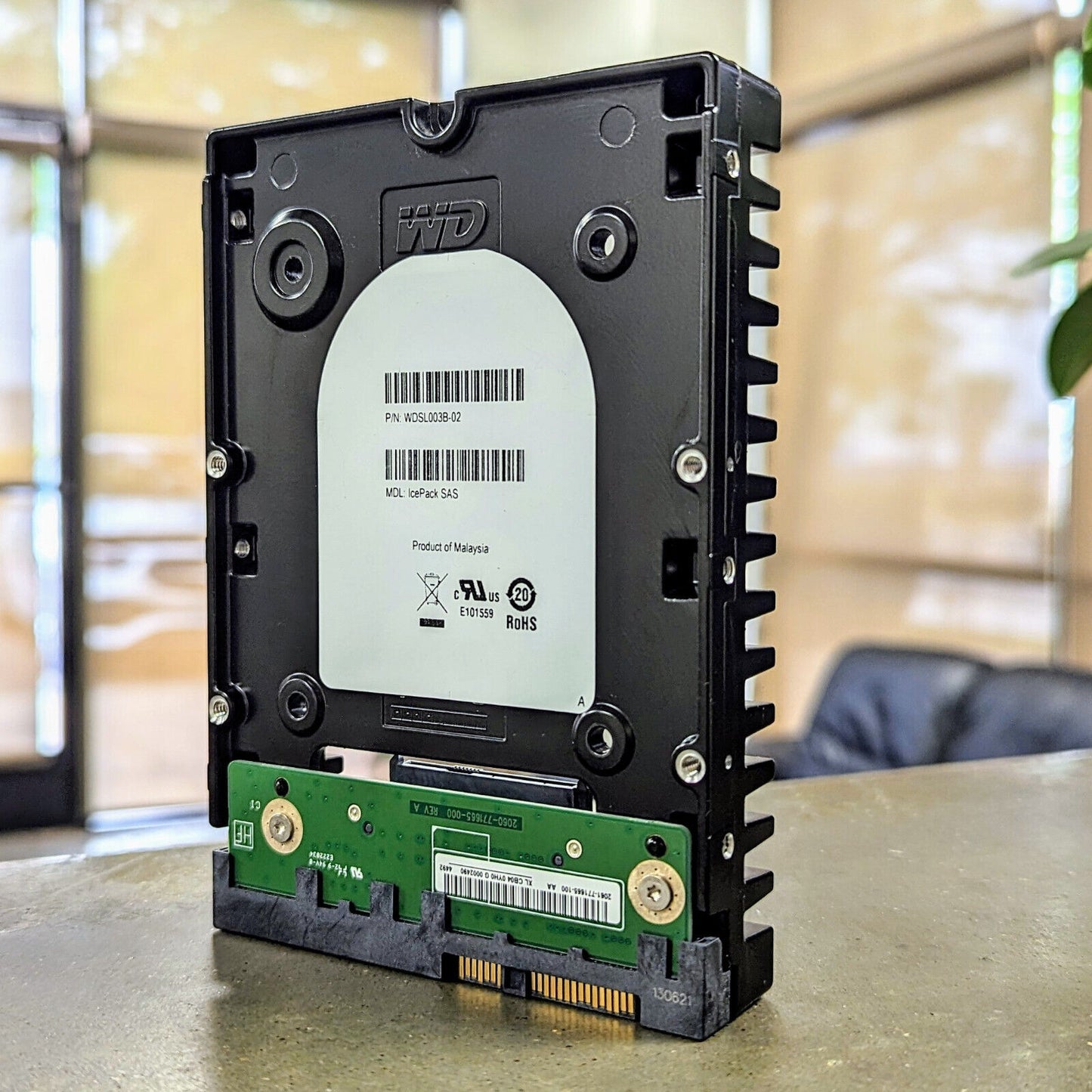 Western Digital SAS WD IcePack 2..5' to 3.5" HDD Caddy P/N: WDSL003B-02 w/screw
