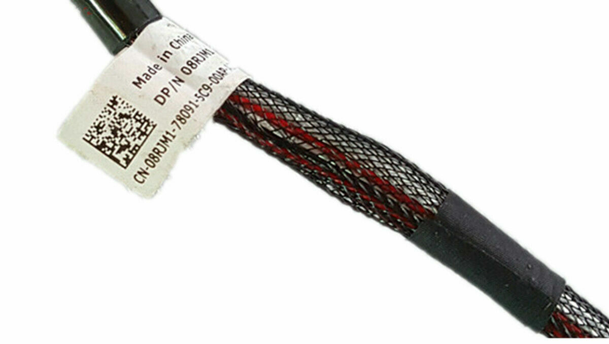 Dell PowerEdge R730XD 12B Server Dual Mini SAS Cable 8RJM1 08RJM1 NOT 24B
