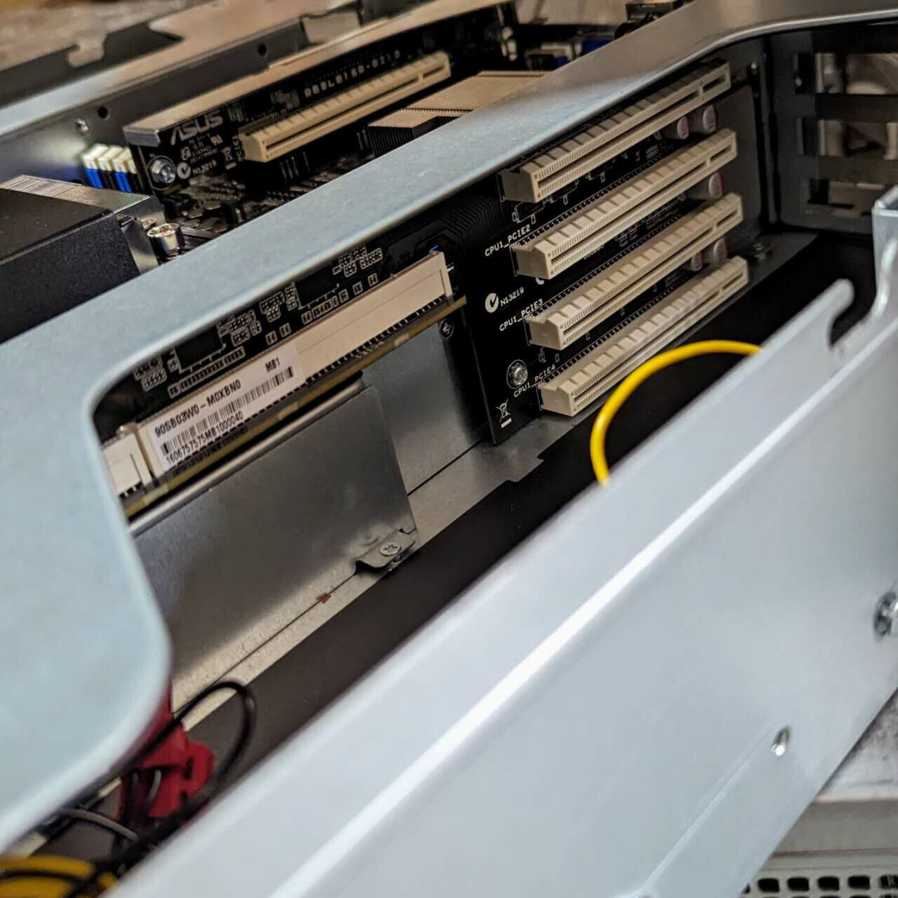 2U AI DEEP LEARNING CRYPTO MINING SERVER ESC4000 8x GPU Slot Double Wide PCI-E