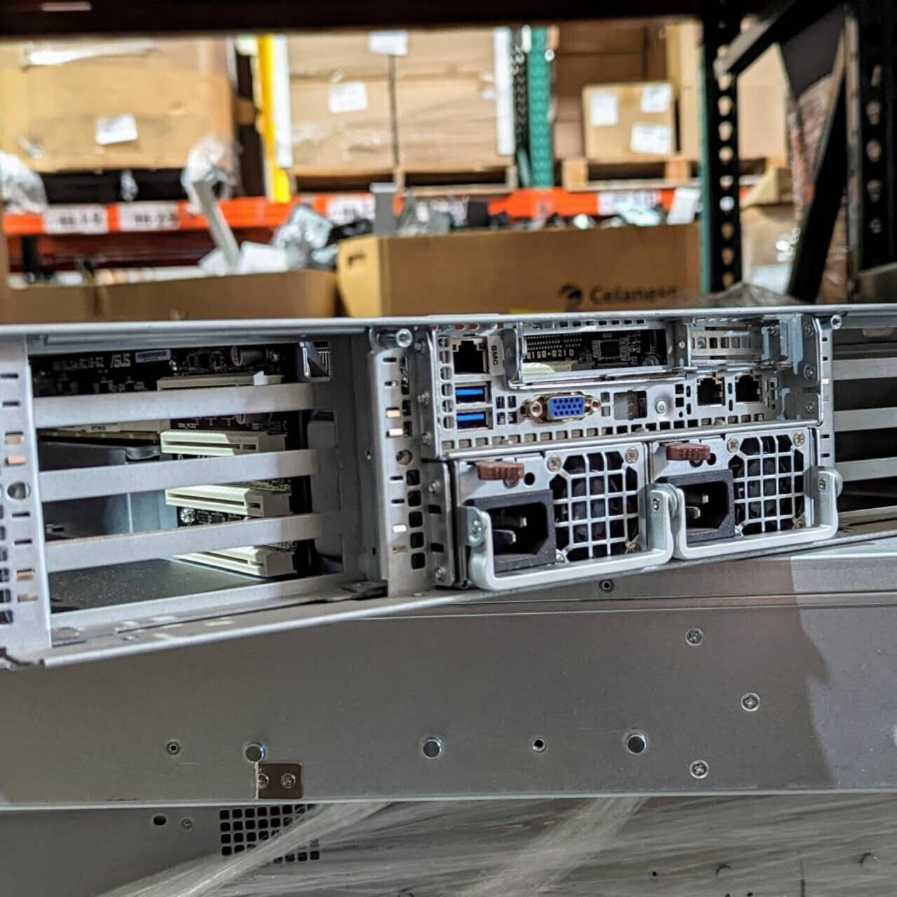 2U AI DEEP LEARNING CRYPTO MINING SERVER ESC4000 8x GPU Slot Double Wide PCI-E