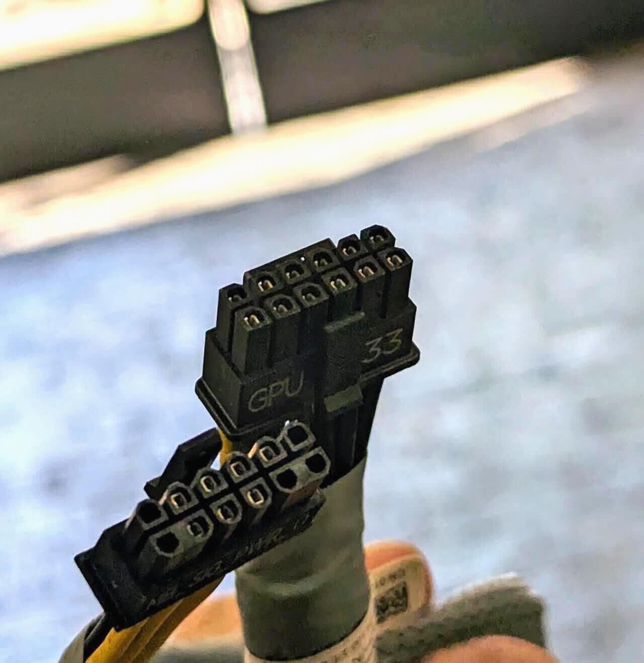 Dell PowerEdge R750 12 Pin RTX GPU PCIE Power Cable 01JCMR GPU33 to MB_SIG_PWR_0