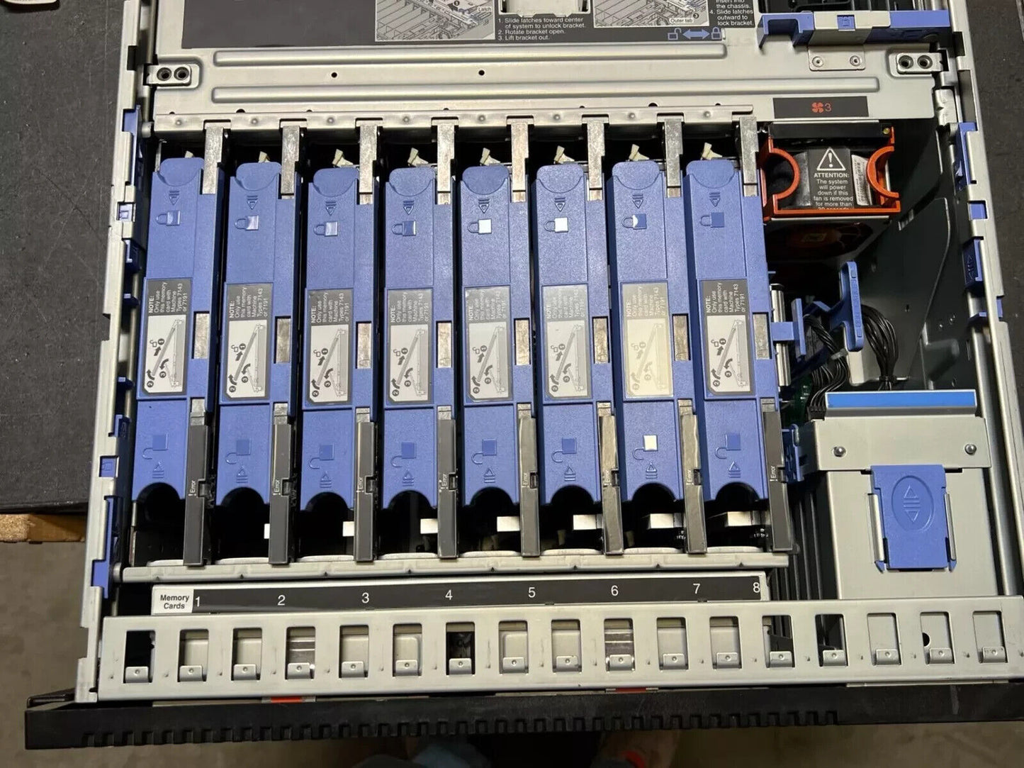 IBM System X3850 X5 4U Barebone x4 Xeon E7 x8 Memory Card Server NO CPU RAM HDD