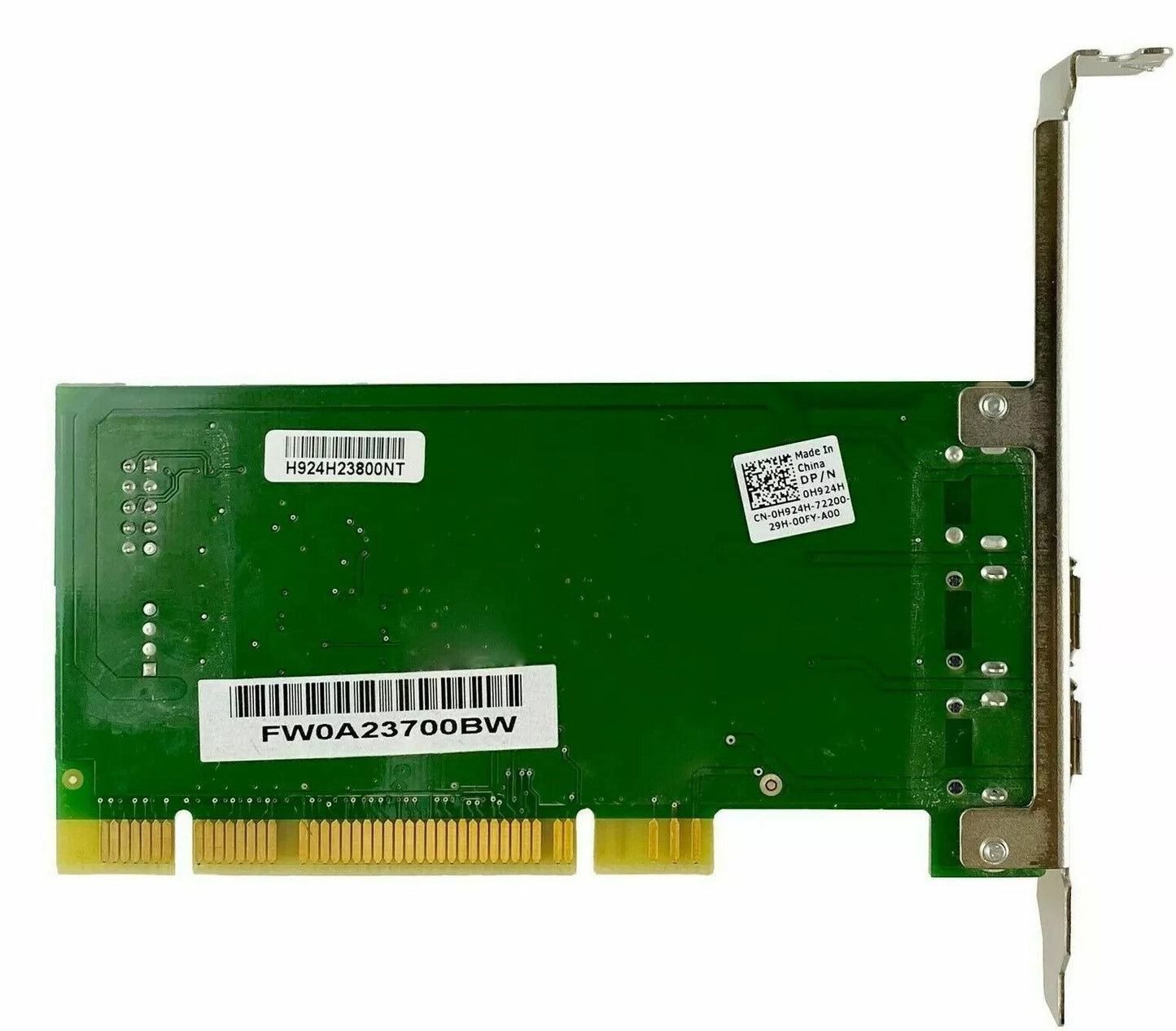 4X Dell 2 Port IEEE-1394 PCI Express 2.0x16 FireWire Controller Card H924H J886H