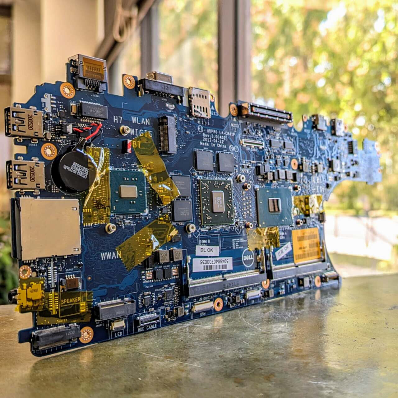 Dell G5FN9 Precision 15 3510 Motherboard Core i5-6440HQ 2.6GHz NO USB-C