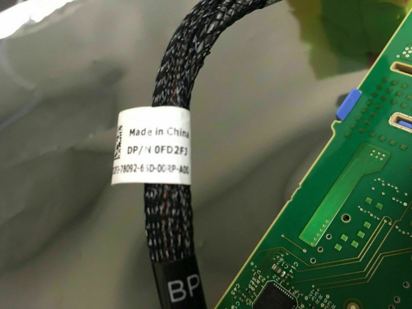 Dell R420 4Bay 2.5'' Backplane 9W09C w/Cables GPGXN FD2FJ