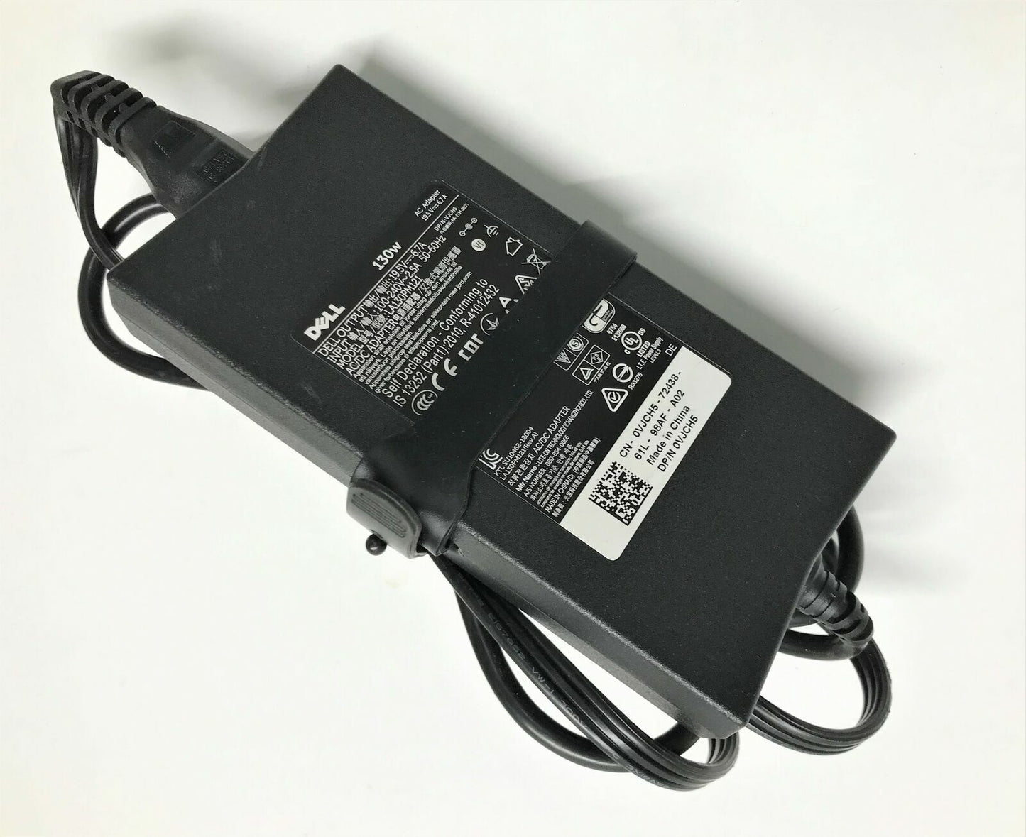LOT 2 Dell 130w PA-4E LA130PM121 DA130PE1-00 Genuine Laptop AC adapter Charger