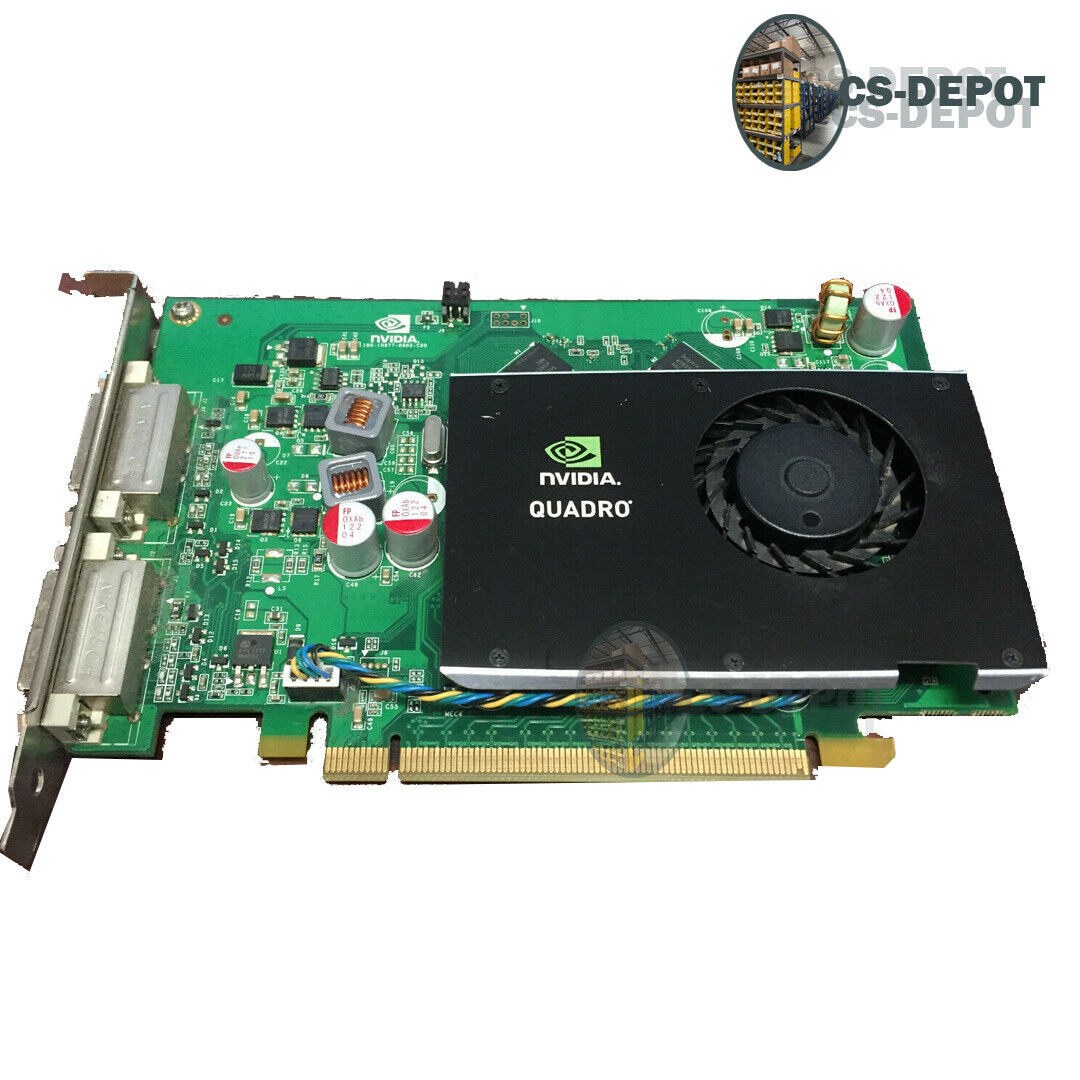 Quadro FX 380 256MB 128-Bit GDDR3 PCI E 2.0 Workstation Video Card R6W83