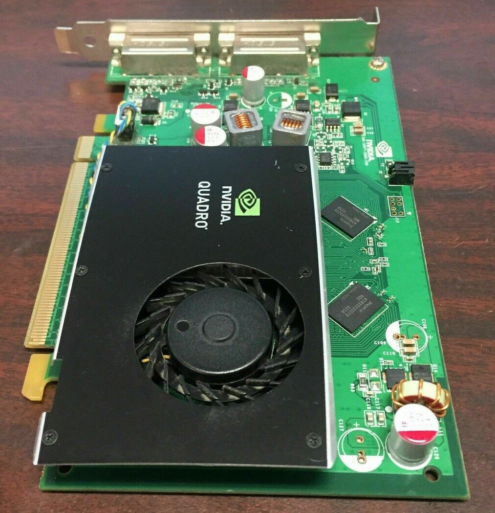 Quadro FX 380 256MB 128-Bit GDDR3 PCI E 2.0 Workstation Video Card R6W83