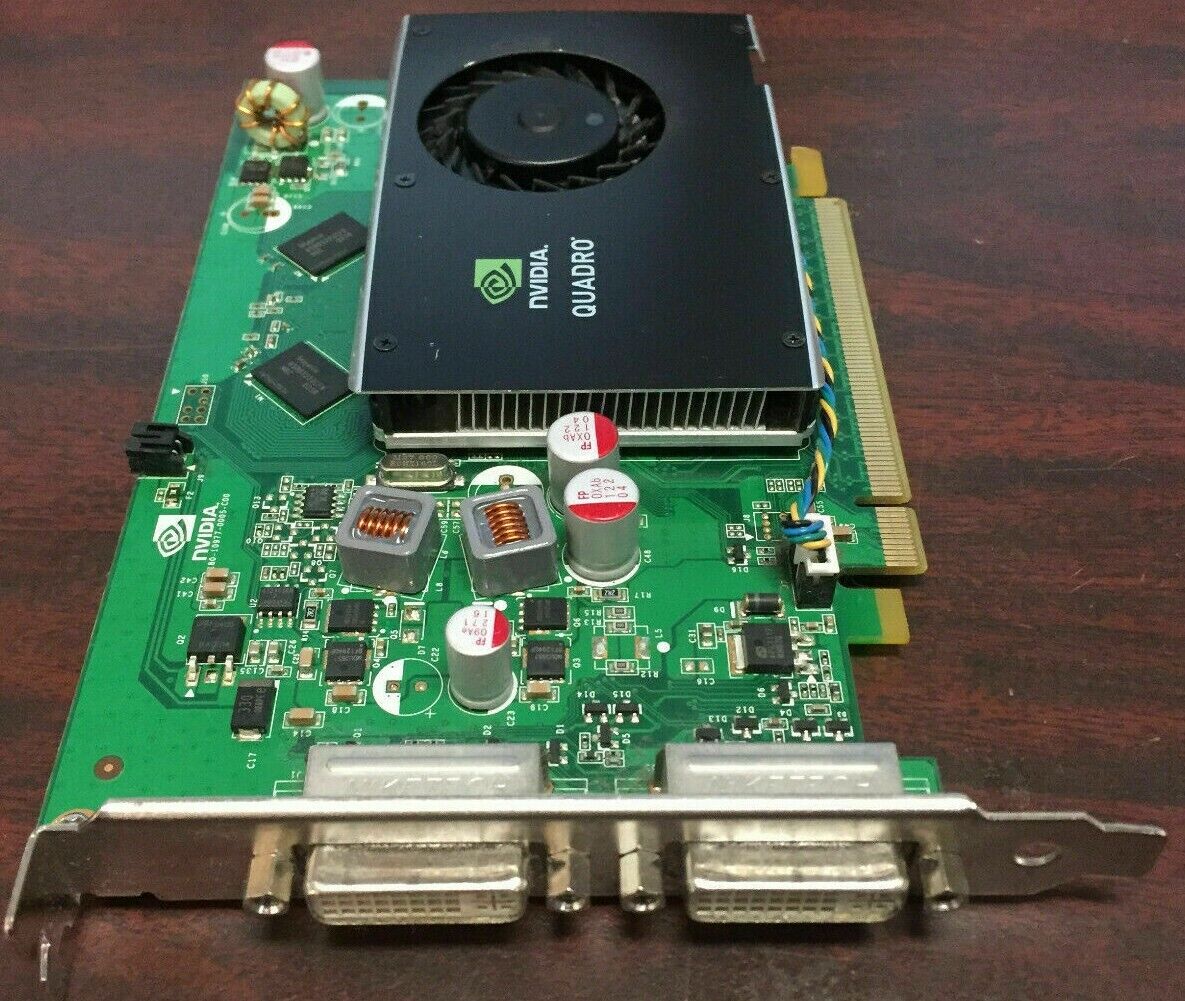 Quadro FX 380 256MB 128-Bit GDDR3 PCI E 2.0 Workstation Video Card R6W83
