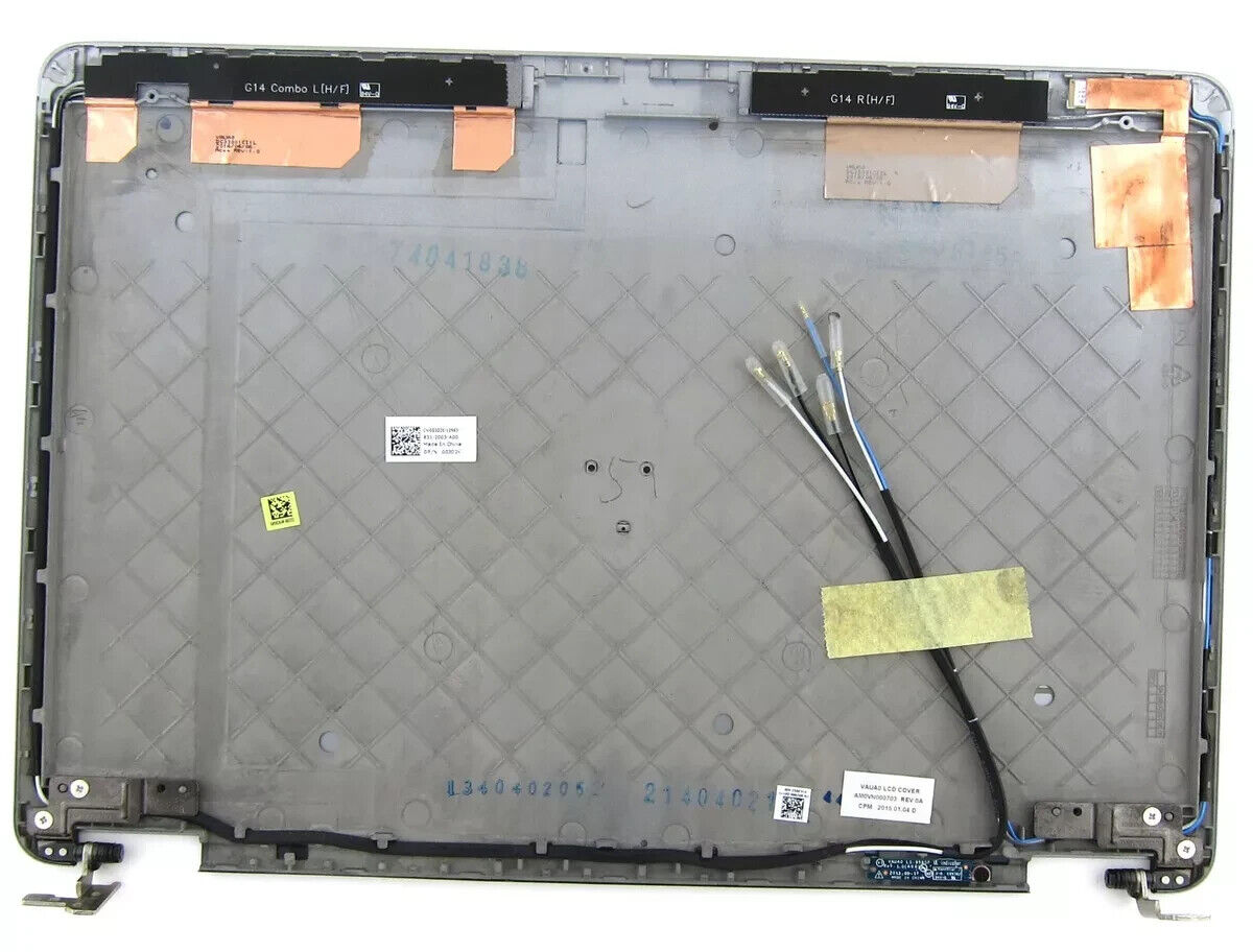 Dell Latitude E7440 Laptop LCD Back Cover w/Hinges 0G3D2K 0HV9NN CN-0HV9NN