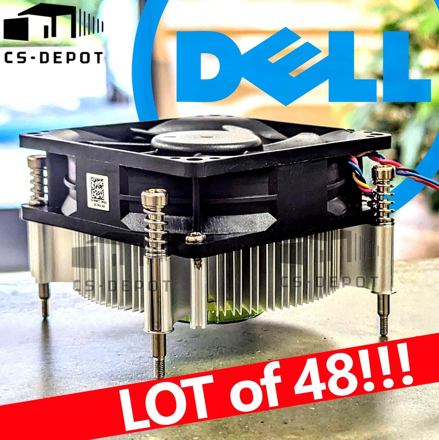 48X ALIENWARE CPU Cool Heatsink fan DELL 3040 5040 7040 3050 5050 SFF MT 26W12
