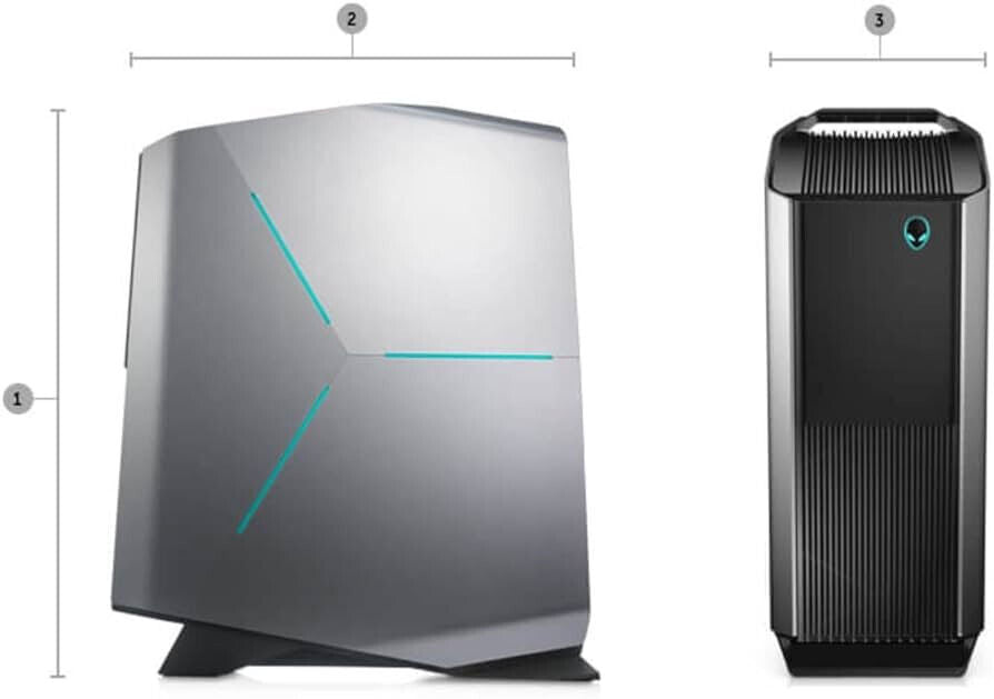 Alienware Aurora R7 Gaming PC i7-8700 RTX 3050 16GB RAM 1TB SSD Windows 11 Pro