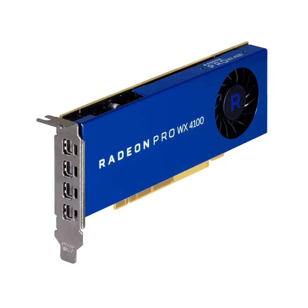 AMD Radeon Pro WX 4100 4GB GDDR5 Mini-DisplayPort Low Profile GPU 0HFXTY