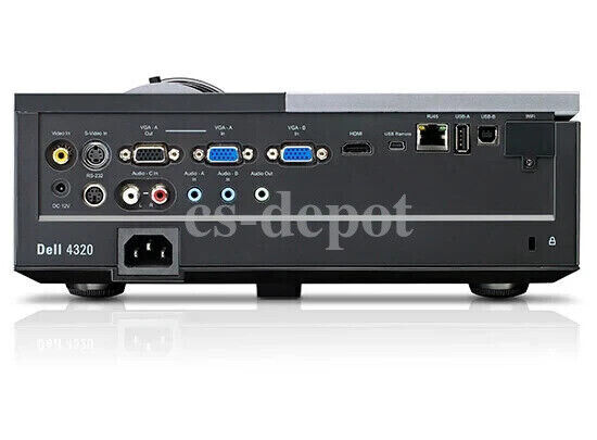 Dell 4320 WXGA - DLP Widescreen - Projector - w/ HDMI - 4300 Lumens *NO LAMP*