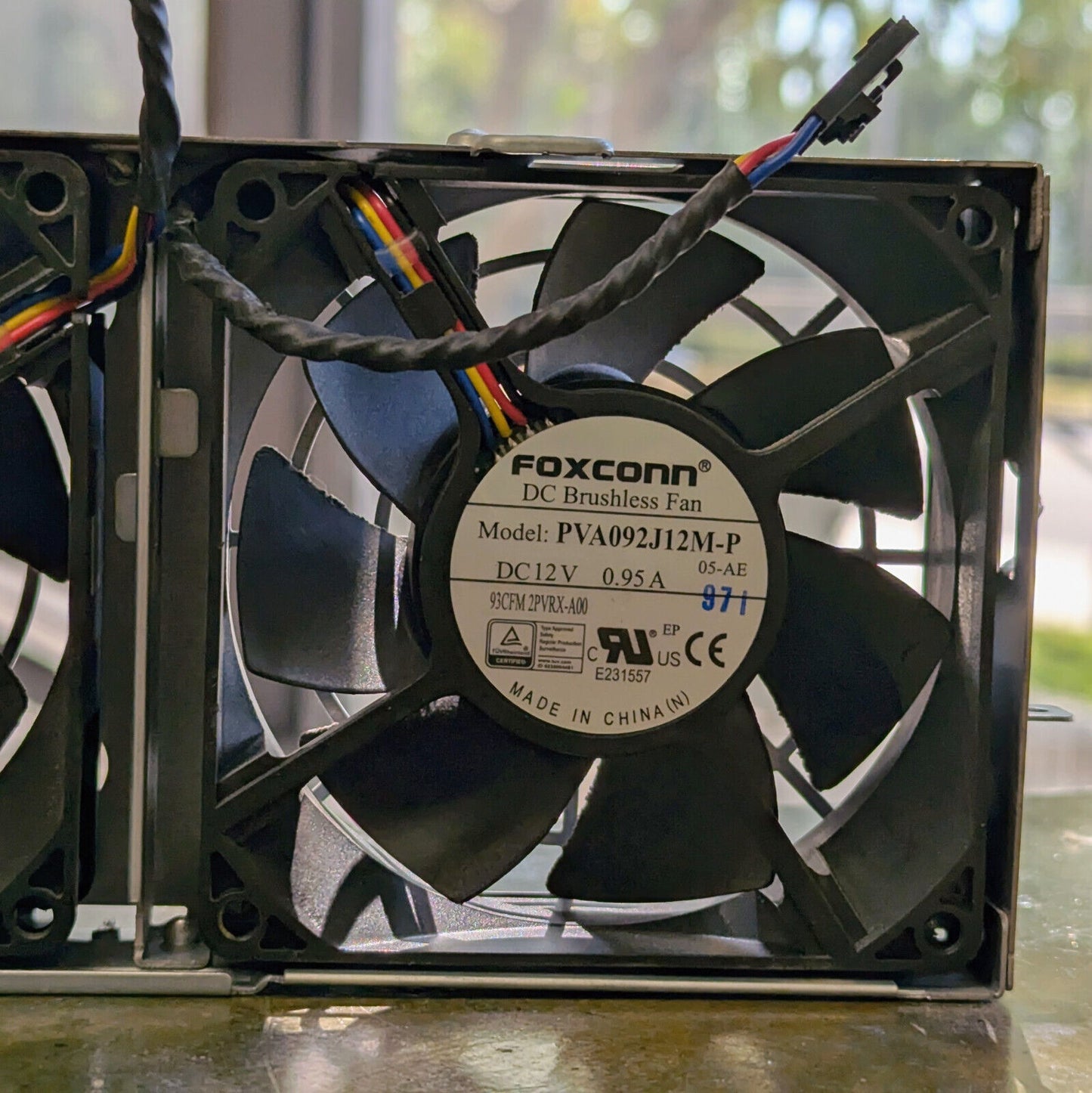 HP Workstation Z600 System Cooling Dual Fan Assembly 468773-001 Assy 508064-001