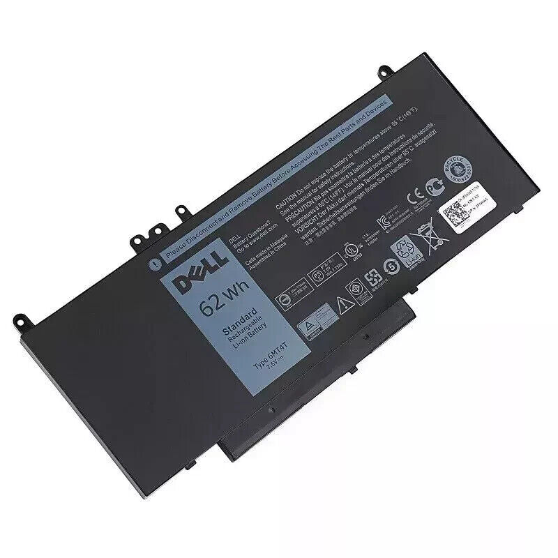 62Wh 6MT4T Battery For Dell Latitude E5470 E5570 K3JK9 7V69Y R9XM9 Genuine