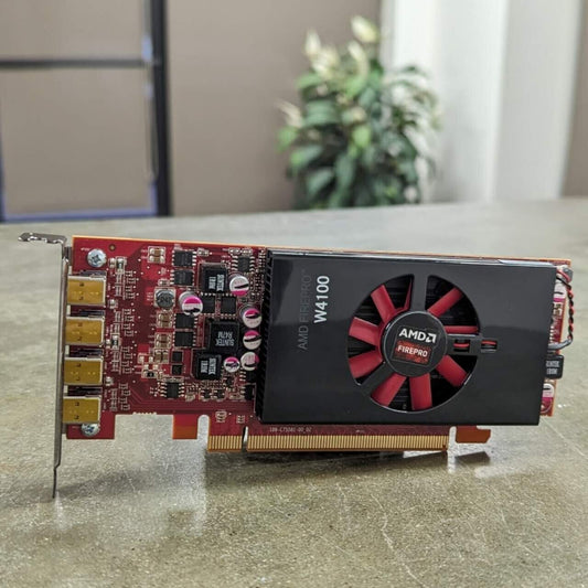 LOT OF 11 AMD FirePro W4100 2GB X4 Monitors Mini DisplayPort Video Card