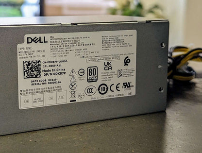 Genuine Dell OptiPlex 3050 7050 SFF 6 Pin 240W Desktop PC Power Supply PSU DK87P