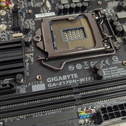 Gigabyte GA-Z170N-WIFI Intel Socket LGA 1151 mini ITX Desktop Motherboard