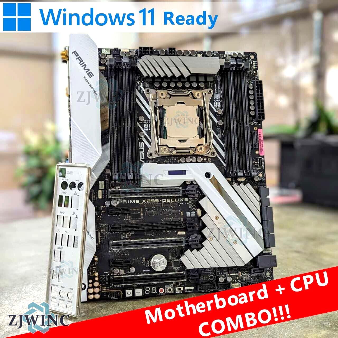 ASUS Prime X299-deluxe + i7-7800X | Lga2066 DDR4 ATX RGB Gaming Motherboard WIFI