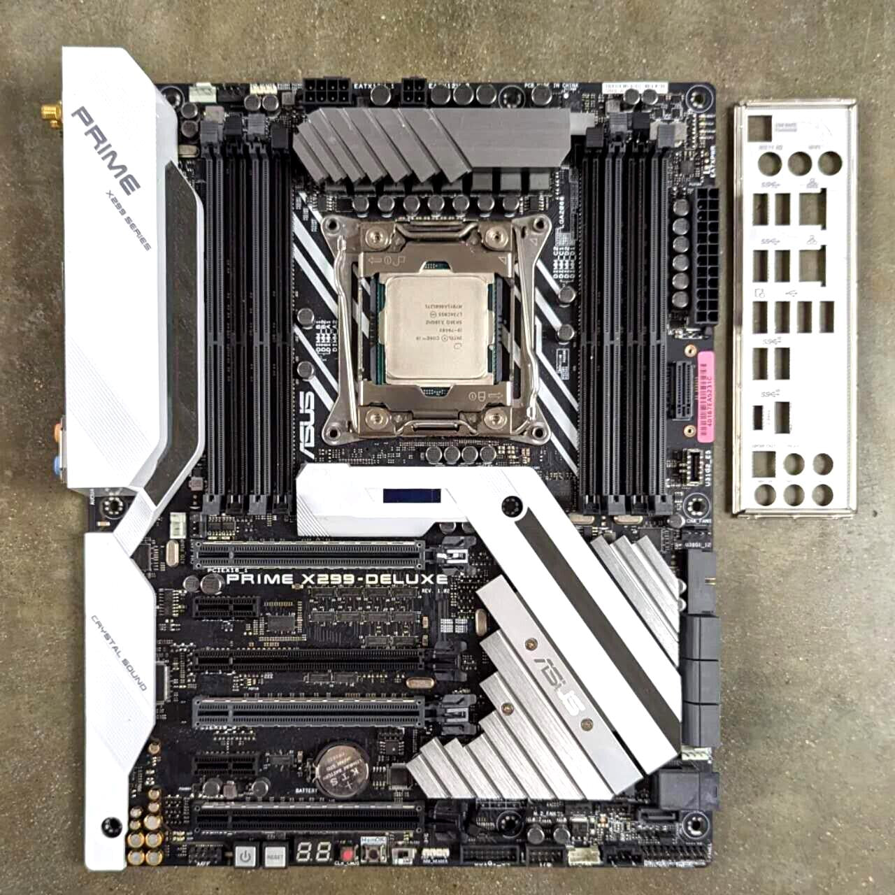 ASUS Prime X299-deluxe + i7-7800X | Lga2066 DDR4 ATX RGB Gaming Motherboard WIFI