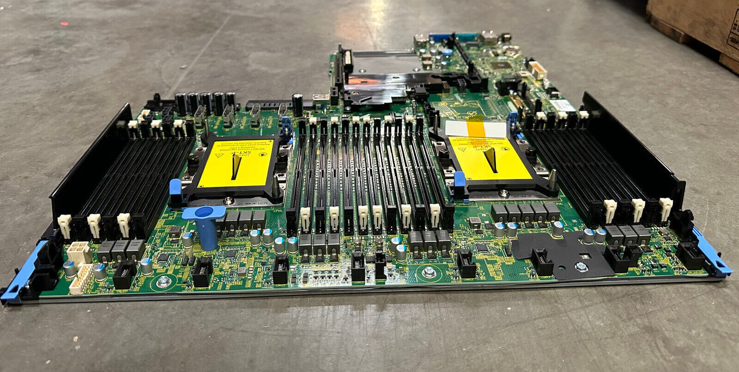 DELL EMC POWEREDGE R640 SERVER SYSTEM MAIN BOARD MOTHERBOARD AS IS CRT1G 08R9M