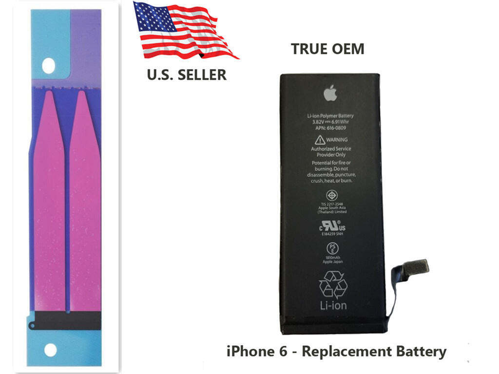 Original Genuine Apple iPhone 6 Battery Replacement For iPhone 6 1810mAh