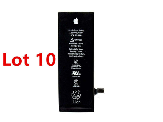 Lot 10 Genuine OEM apple 1810mAh Internal Battery Replacement iPhone 6 4.7