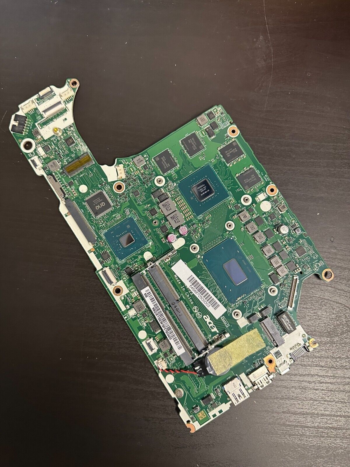 Acer Predator Helios PH317-52 NB.Q3E11.003 Motherboard i7-8750HQ CPU GTX 1050Ti