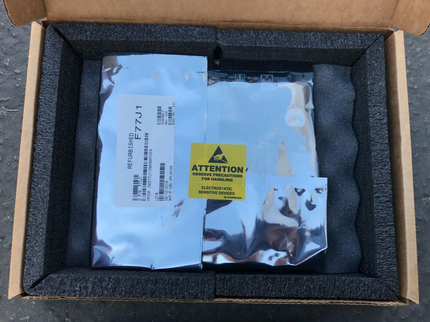 DELL INSPIRON 15 5552 SERIES INTEL PENTIUM N3700 PROCESSOR MOTHERBOARD F77J1 USA