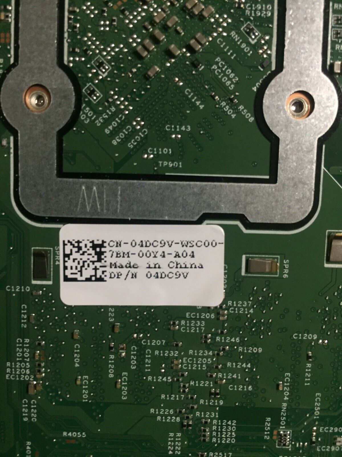 4DC9V CNJV4 OEM DELL MOTHERBOARD INTEL N3060 INSPIRON 11 3162 P24T (AC51)