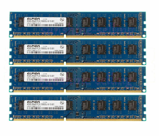Lot 16GB 32GB RAM (4x4GB 8X4GB 50X4GB) PC3-12800U DDR3 1600MHZ Desktop SDRAM