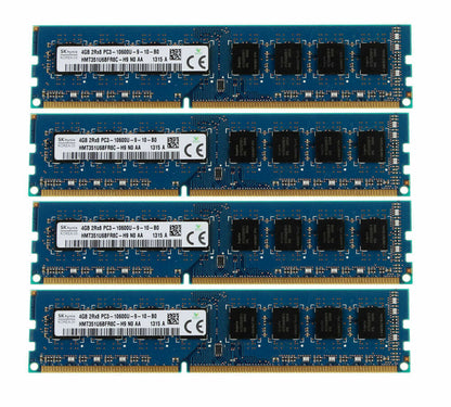 Lot 16GB 32GB RAM (4x4GB 8X4GB 50X4GB) PC3-12800U DDR3 1600MHZ Desktop SDRAM