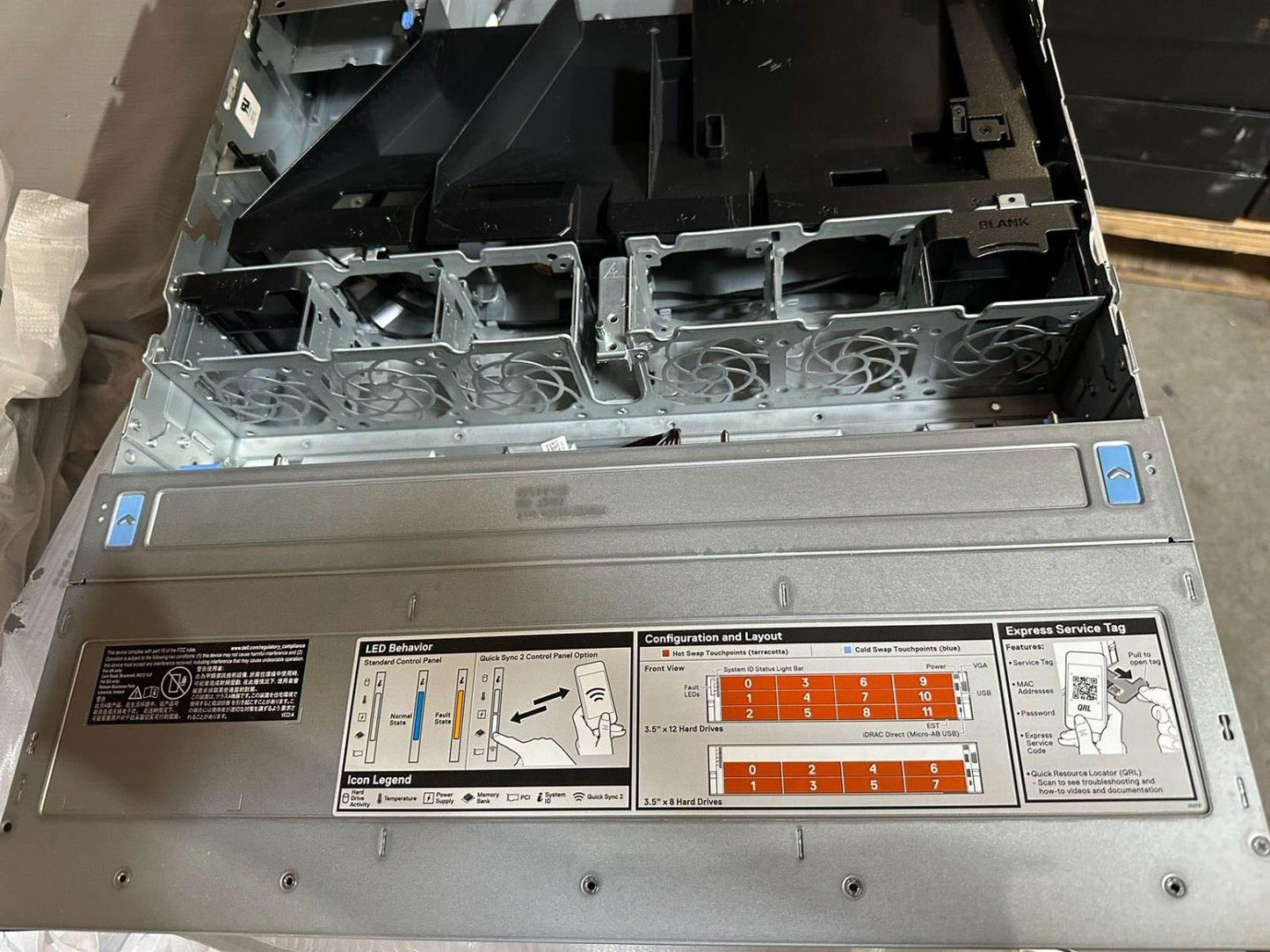 DELL EMC PowerEdge R540 8x 3.5" Bays Server Chassis Backplane 94P80 CP90M