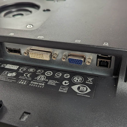 HP ZR2330w 23" IPS Widescreen LED FHD Monitor DP VGA DVI  w/ Stand & power Cable