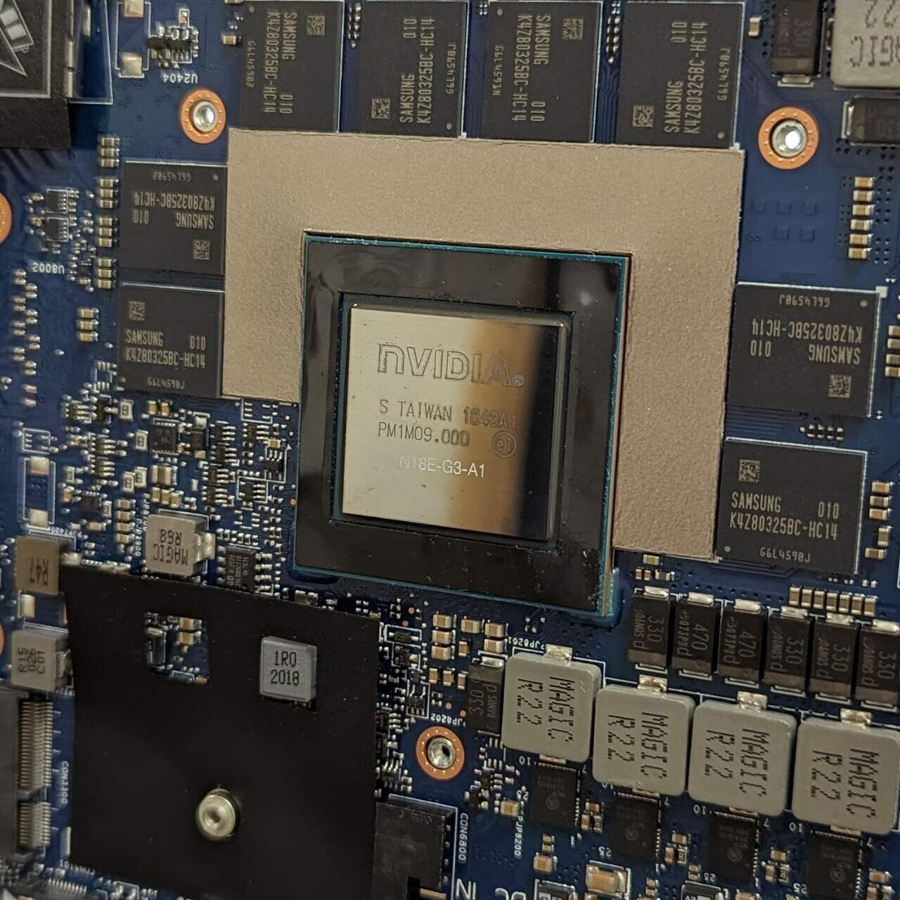 DELL G5 5590 G7 7790 INTEL CORE I7 CPU GEFORCE RTX 2080 VULCAN15_N18E MAIN BOARD