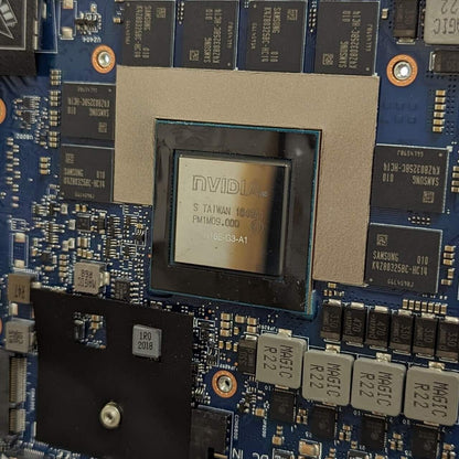 DELL G5 5590 G7 7790 INTEL CORE I7 CPU GEFORCE RTX 2080 VULCAN15_N18E MAIN BOARD