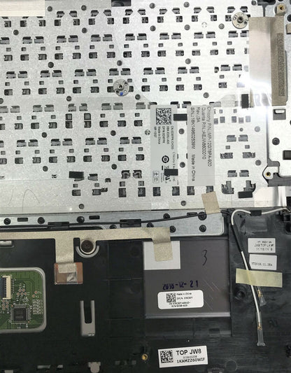 NEW 763RY Dell Vostro 5480 Keyboard Palmrest Bezel Assy Portuguese Layout DXFPK